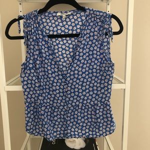 Madewell daisy print top